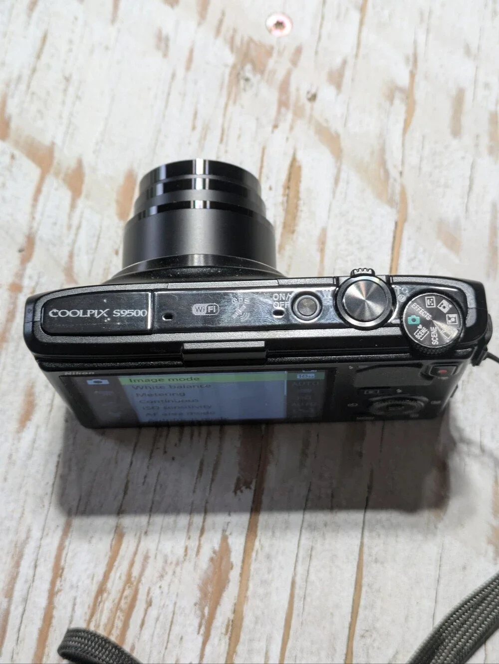 Nikon COOLPIX S9500 Compact Digital Camera Black Bundle